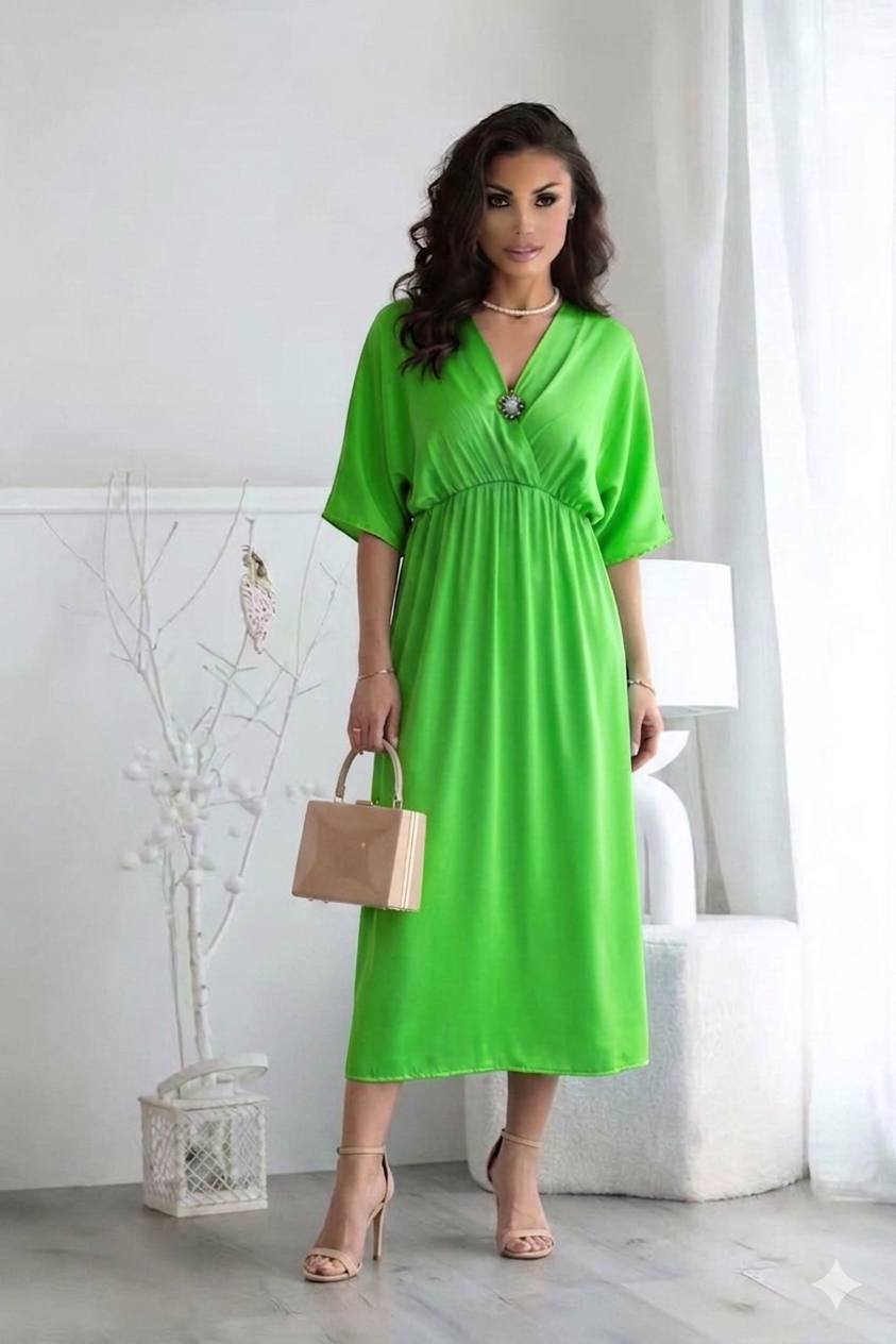 Rochie din satin Anabella