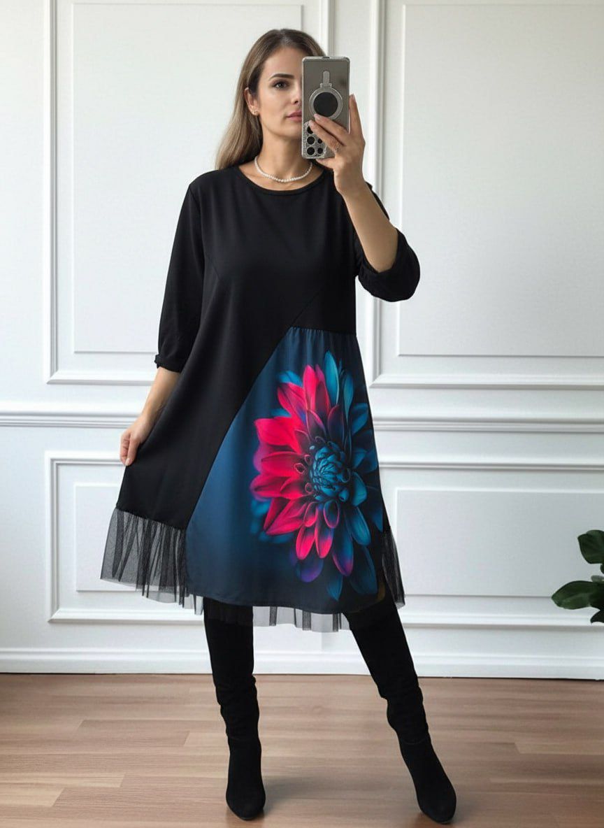 Rochie cu imprimeu Monique